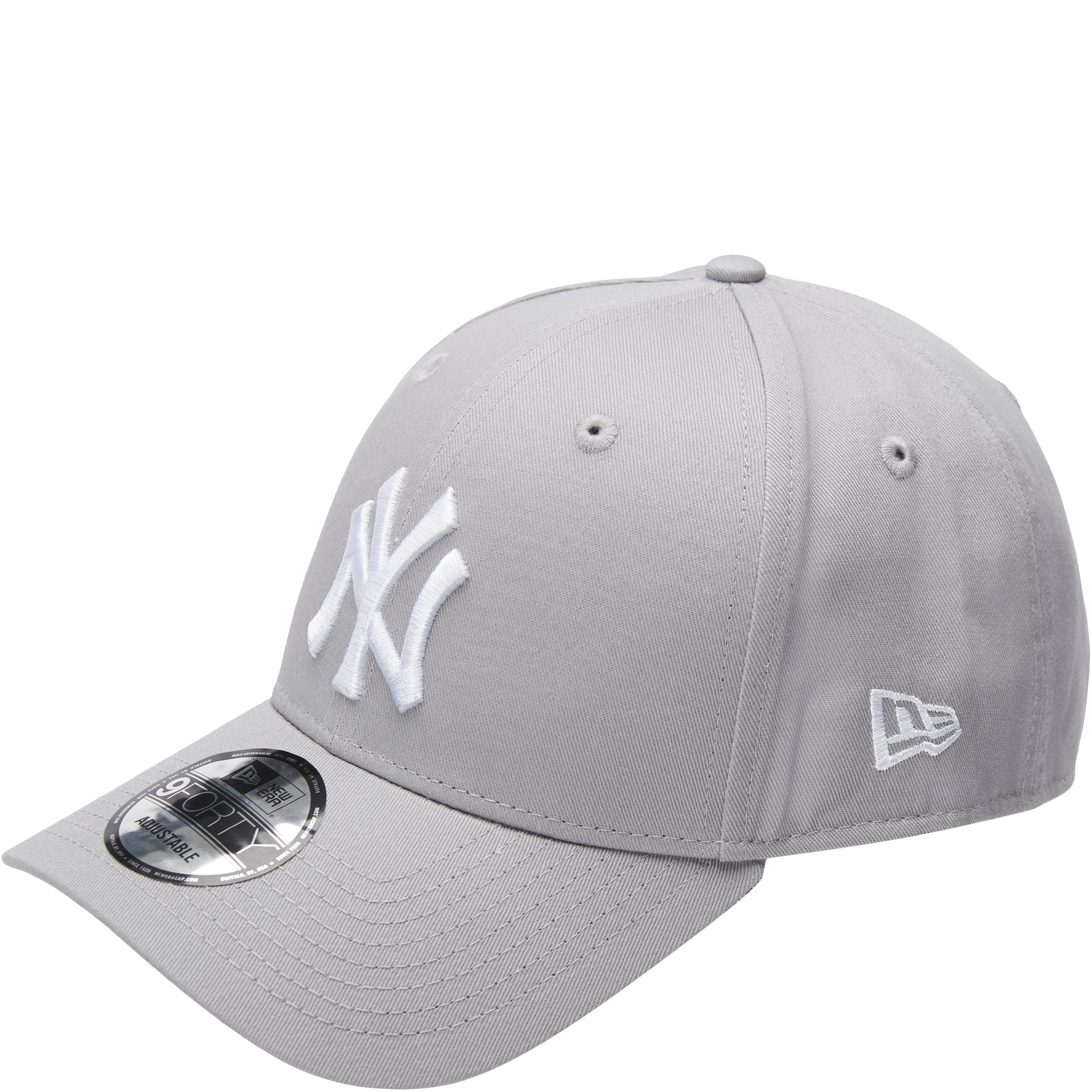 940 League Basic Ny Cap - Caps - Grey